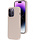 Mobiparts Silicone Cover voor Apple iPhone 14 Pro - Soft Salmon