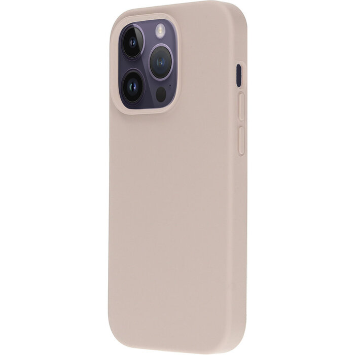 Mobiparts Mobiparts Silicone Cover voor Apple iPhone 14 Pro - Soft Salmon