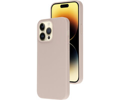 Mobiparts Mobiparts Silicone Cover voor iPhone 14 Pro Max - Soft Salmon