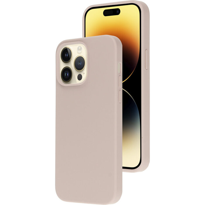 Mobiparts Mobiparts Silicone Cover voor iPhone 14 Pro Max - Soft Salmon