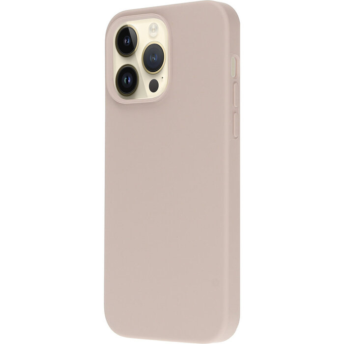 Mobiparts Mobiparts Silicone Cover voor iPhone 14 Pro Max - Soft Salmon