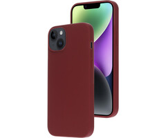Mobiparts Mobiparts Silicone Cover voor Apple iPhone 14 Plus - Plum Red