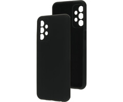Mobiparts Mobiparts Siliconen Cover voor Samsung Galaxy A23 5G - Zwart