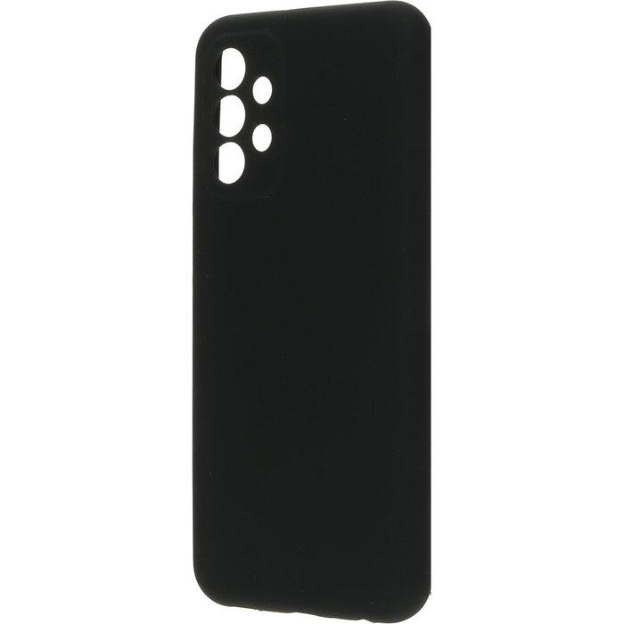 Mobiparts Mobiparts Siliconen Cover voor Samsung Galaxy A23 5G - Zwart
