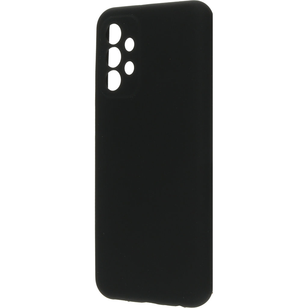 Mobiparts Mobiparts Siliconen Cover voor Samsung Galaxy A23 5G - Zwart
