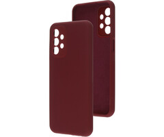 Mobiparts Mobiparts Silicone Cover voor Samsung Galaxy A23 5G - Plum Red