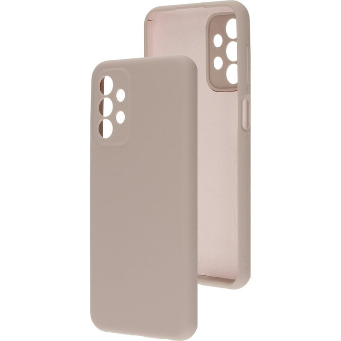 Mobiparts Mobiparts Silicone Cover voor Samsung Galaxy A23 5G - Soft Salmon
