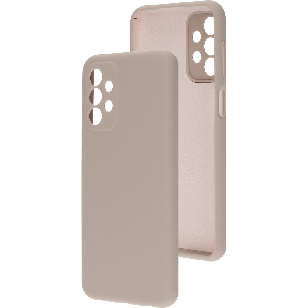 Mobiparts Mobiparts Silicone Cover voor Samsung Galaxy A23 5G - Soft Salmon