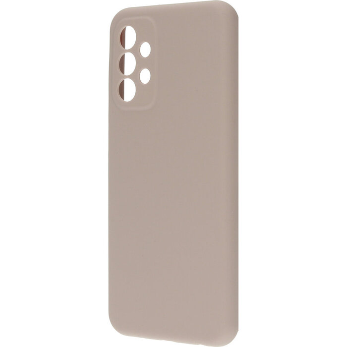 Mobiparts Mobiparts Silicone Cover voor Samsung Galaxy A23 5G - Soft Salmon