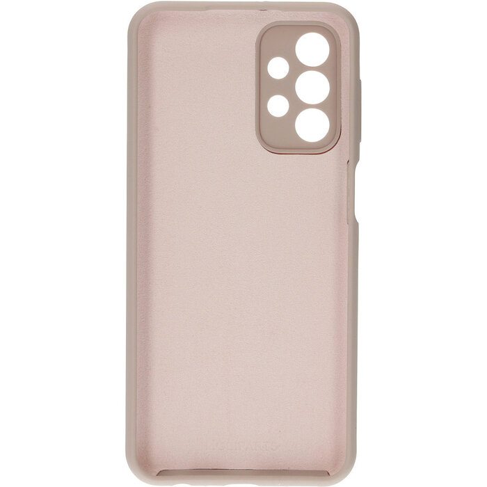 Mobiparts Mobiparts Silicone Cover voor Samsung Galaxy A23 5G - Soft Salmon