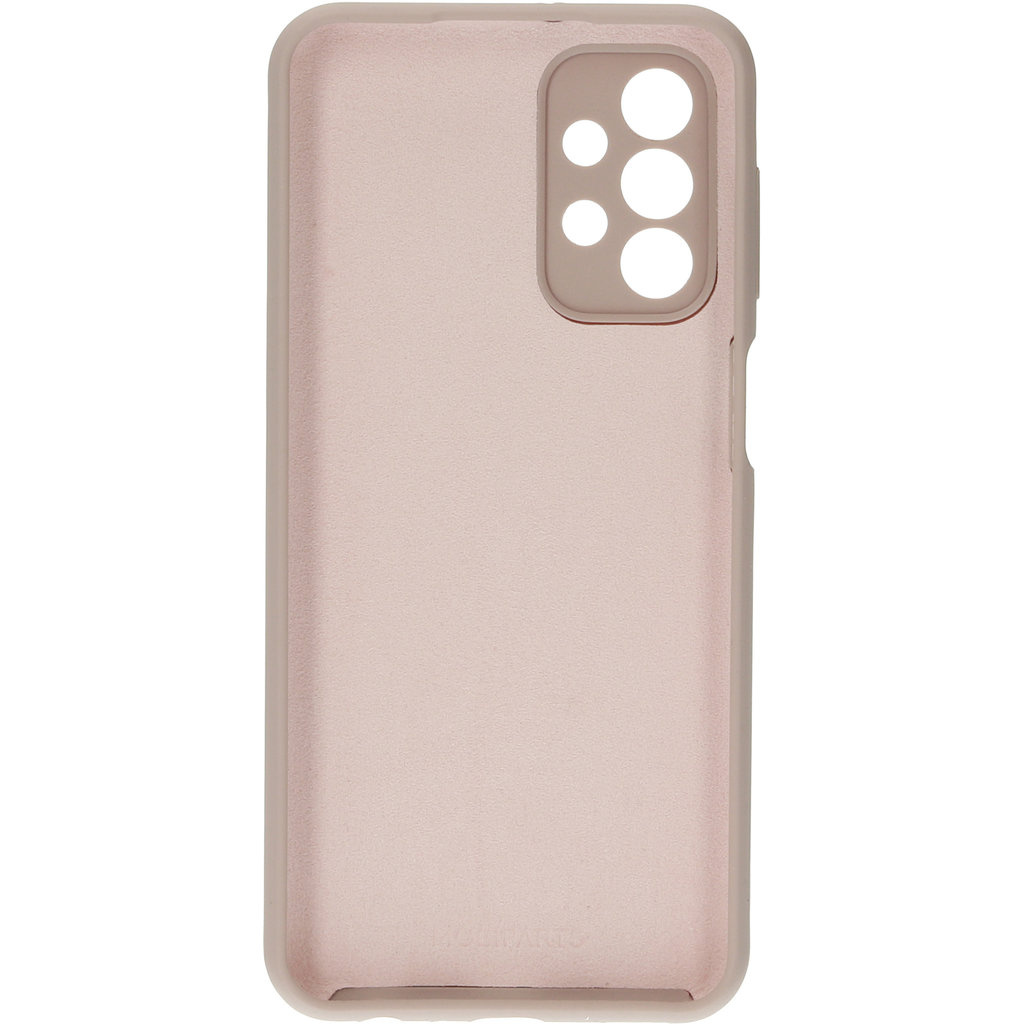 Mobiparts Mobiparts Silicone Cover voor Samsung Galaxy A23 5G - Soft Salmon