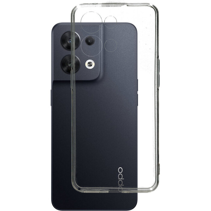 Mobiparts Mobiparts Classic TPU Hoesje voor Oppo Reno8 - Transparant