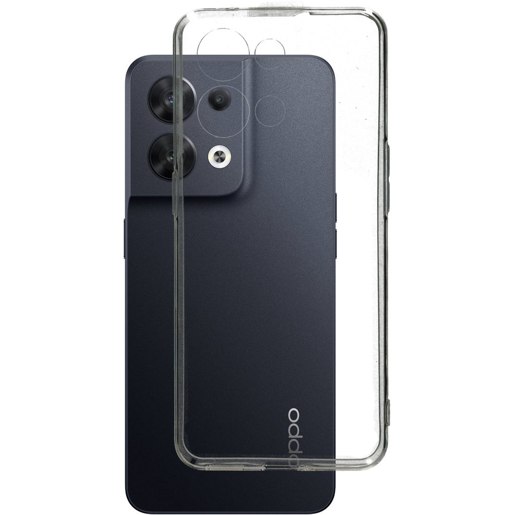 Mobiparts Mobiparts Classic TPU Hoesje voor Oppo Reno8 - Transparant