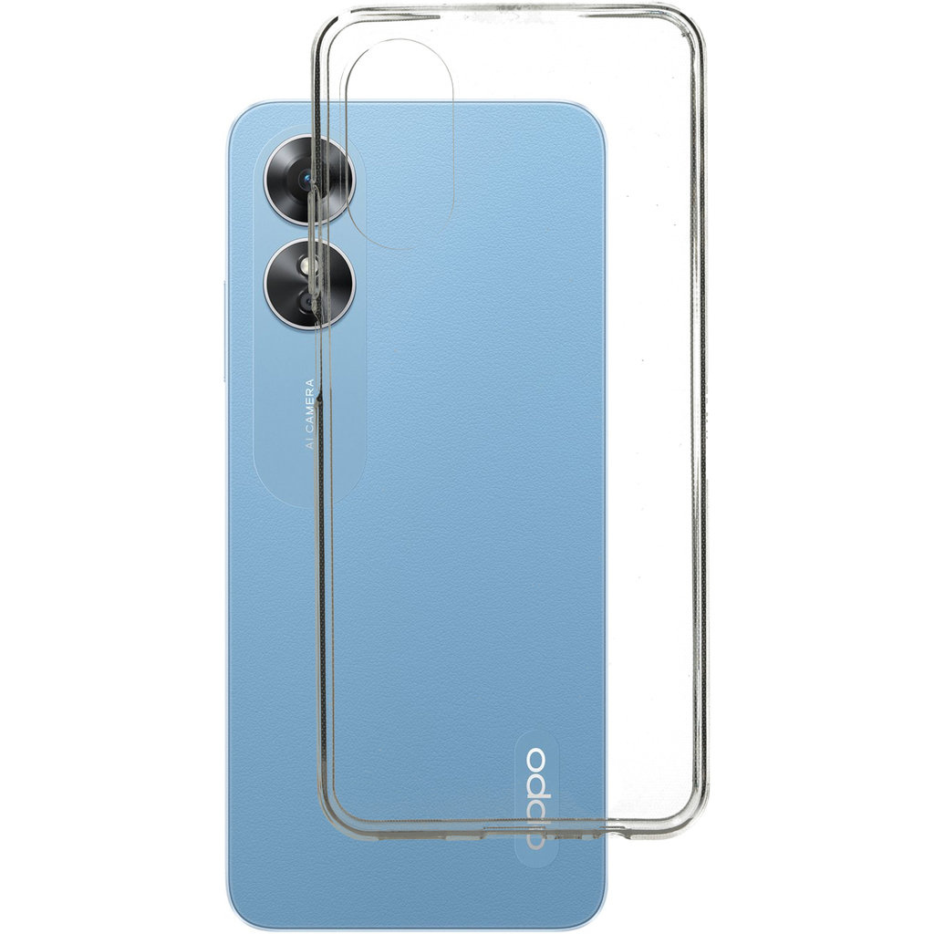 Mobiparts Mobiparts Classic TPU Hoesje voor Oppo A17 - Transparant