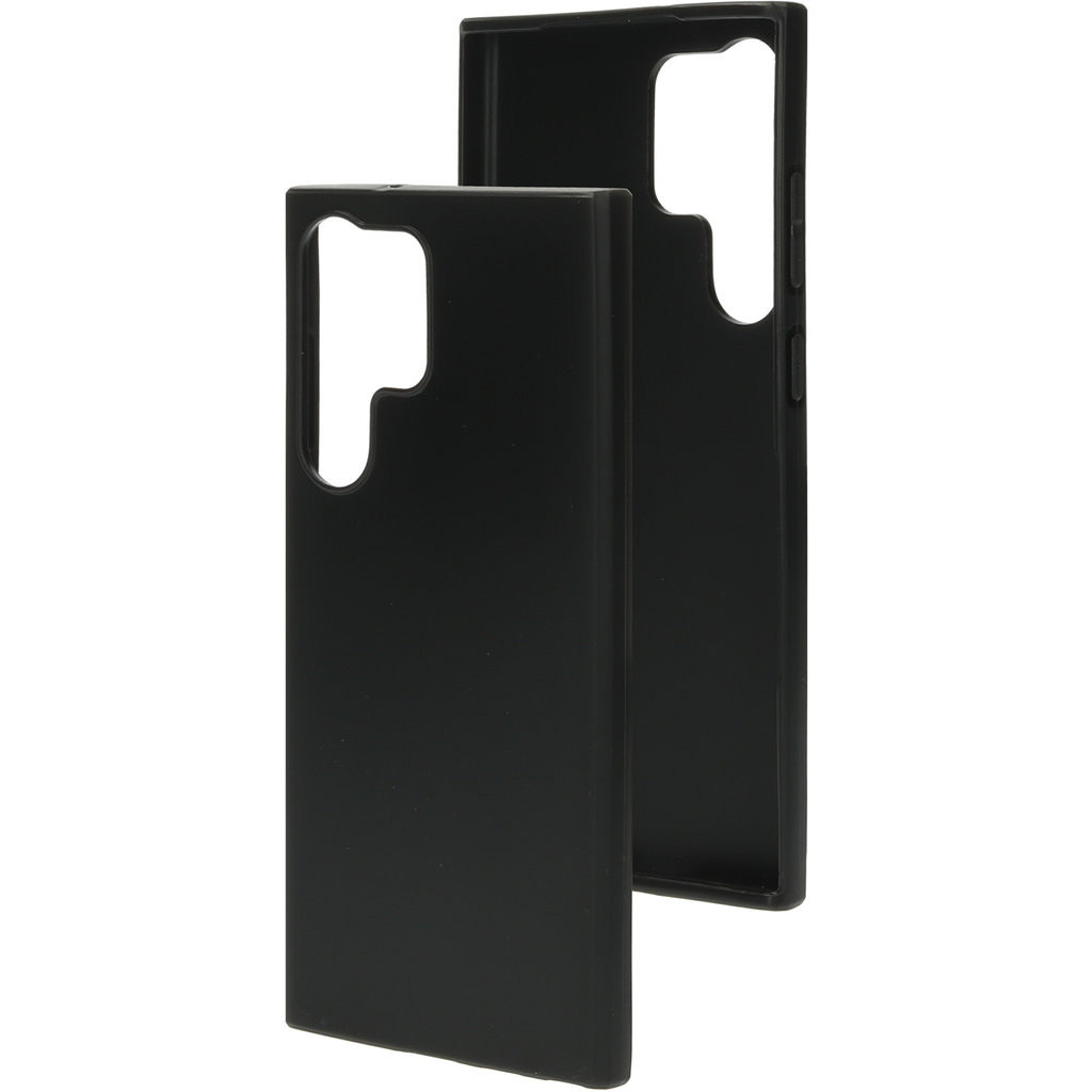 Mobiparts Mobiparts Classic TPU Hoesje voor Samsung Galaxy S23 Ultra - Mat Zwart