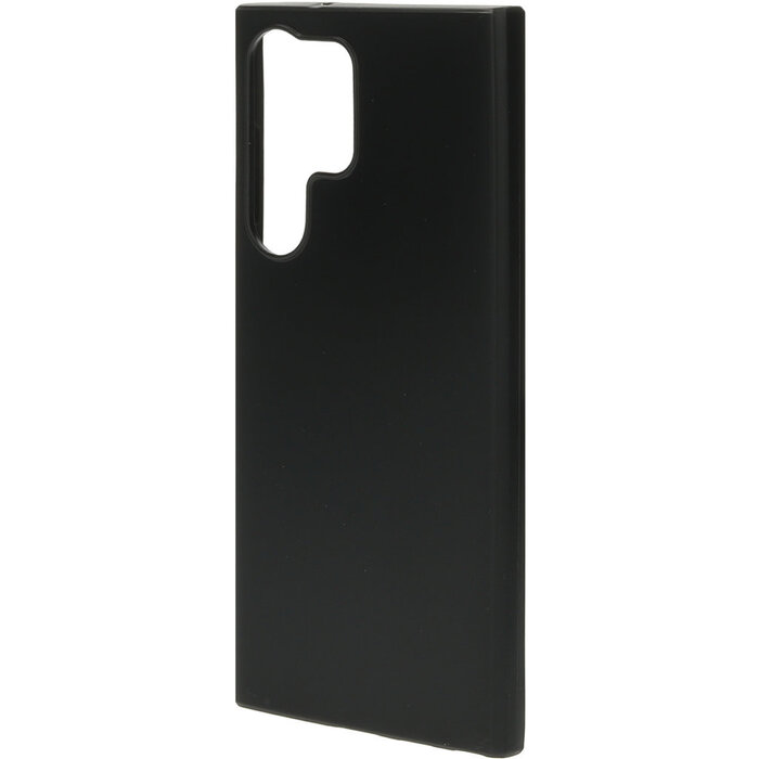 Mobiparts Mobiparts Classic TPU Hoesje voor Samsung Galaxy S23 Ultra - Mat Zwart