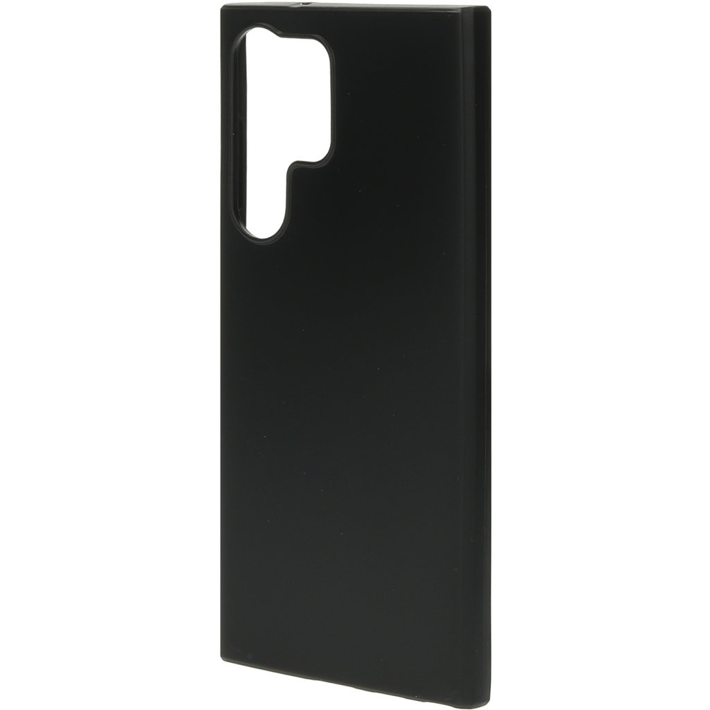 Mobiparts Mobiparts Classic TPU Hoesje voor Samsung Galaxy S23 Ultra - Mat Zwart