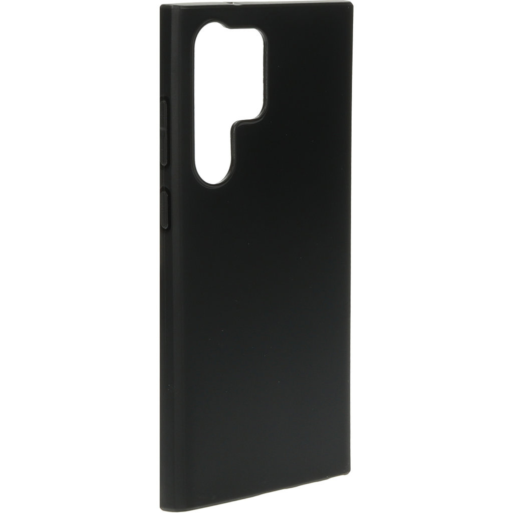 Mobiparts Mobiparts Classic TPU Hoesje voor Samsung Galaxy S23 Ultra - Mat Zwart