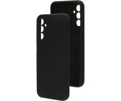 Mobiparts Mobiparts Siliconen Cover voor Samsung Galaxy A14 4G/5G - Zwart