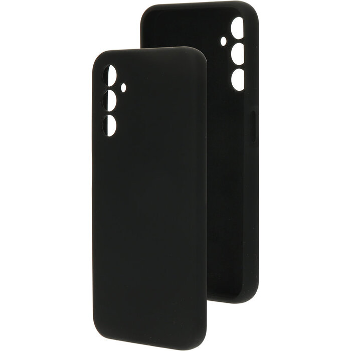 Mobiparts Mobiparts Siliconen Cover voor Samsung Galaxy A14 4G/5G - Zwart