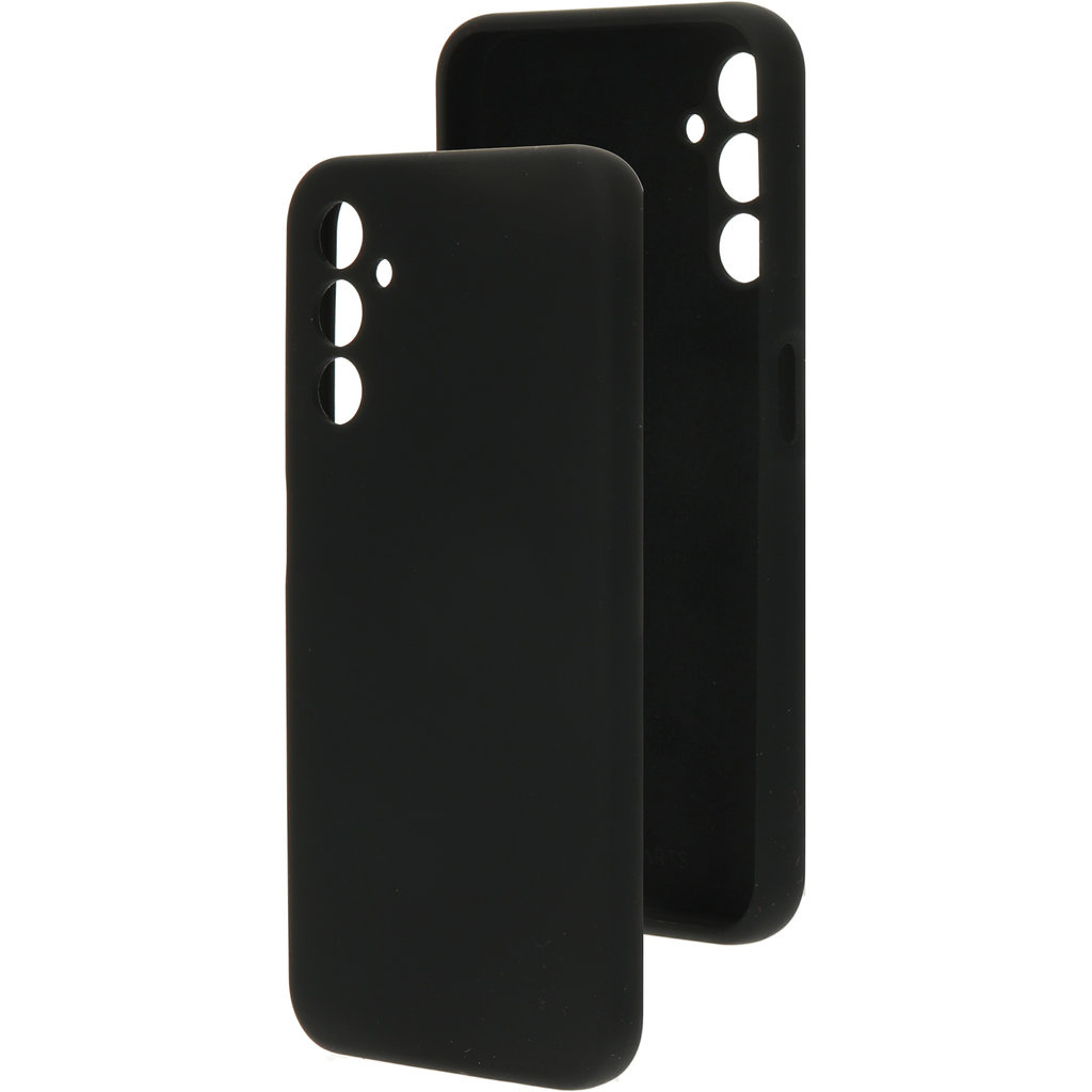 Mobiparts Mobiparts Siliconen Cover voor Samsung Galaxy A14 4G/5G - Zwart