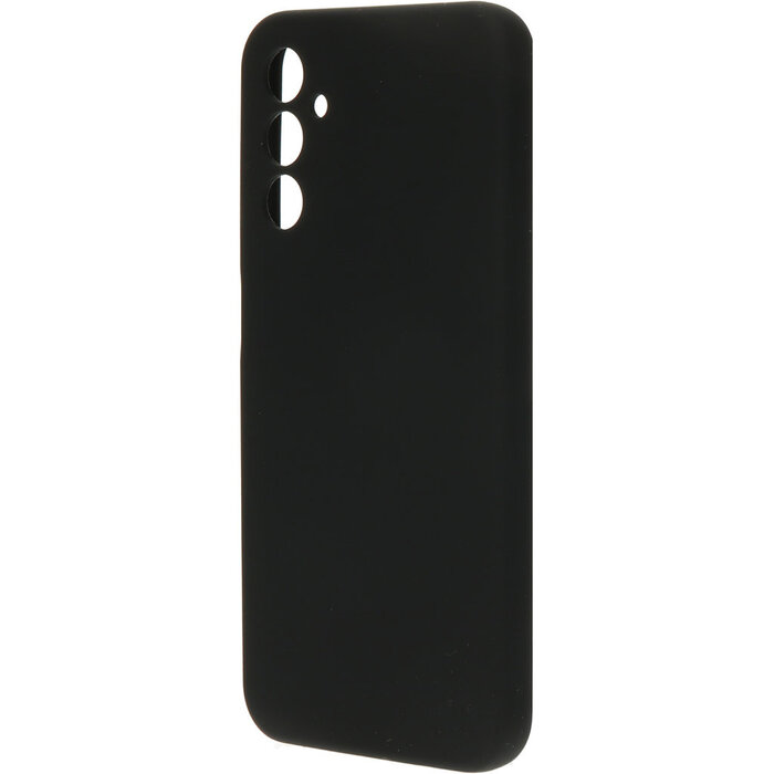 Mobiparts Mobiparts Siliconen Cover voor Samsung Galaxy A14 4G/5G - Zwart