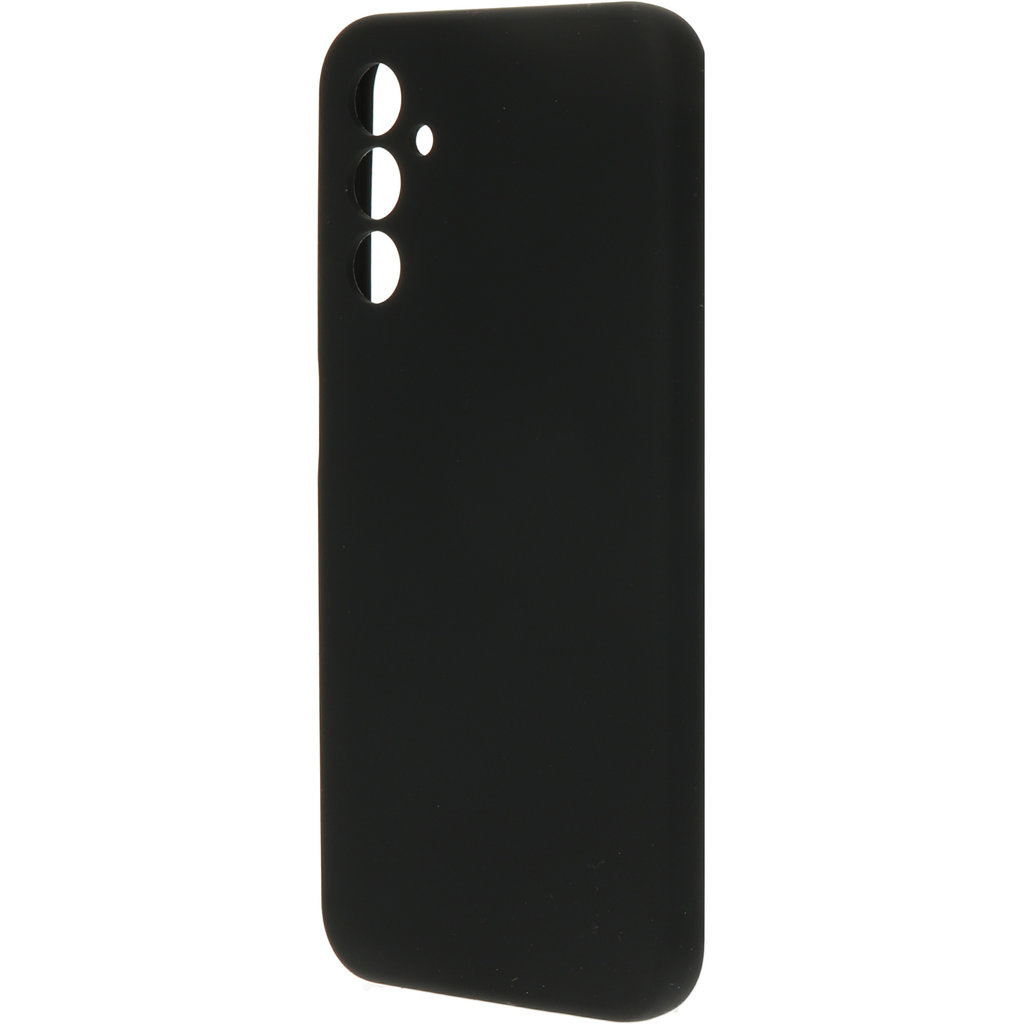 Mobiparts Mobiparts Siliconen Cover voor Samsung Galaxy A14 4G/5G - Zwart