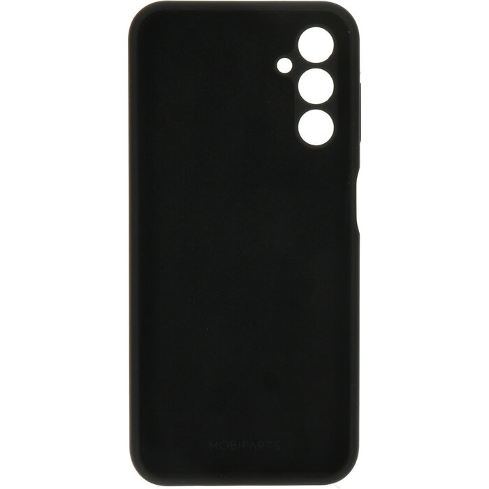 Mobiparts Mobiparts Siliconen Cover voor Samsung Galaxy A14 4G/5G - Zwart