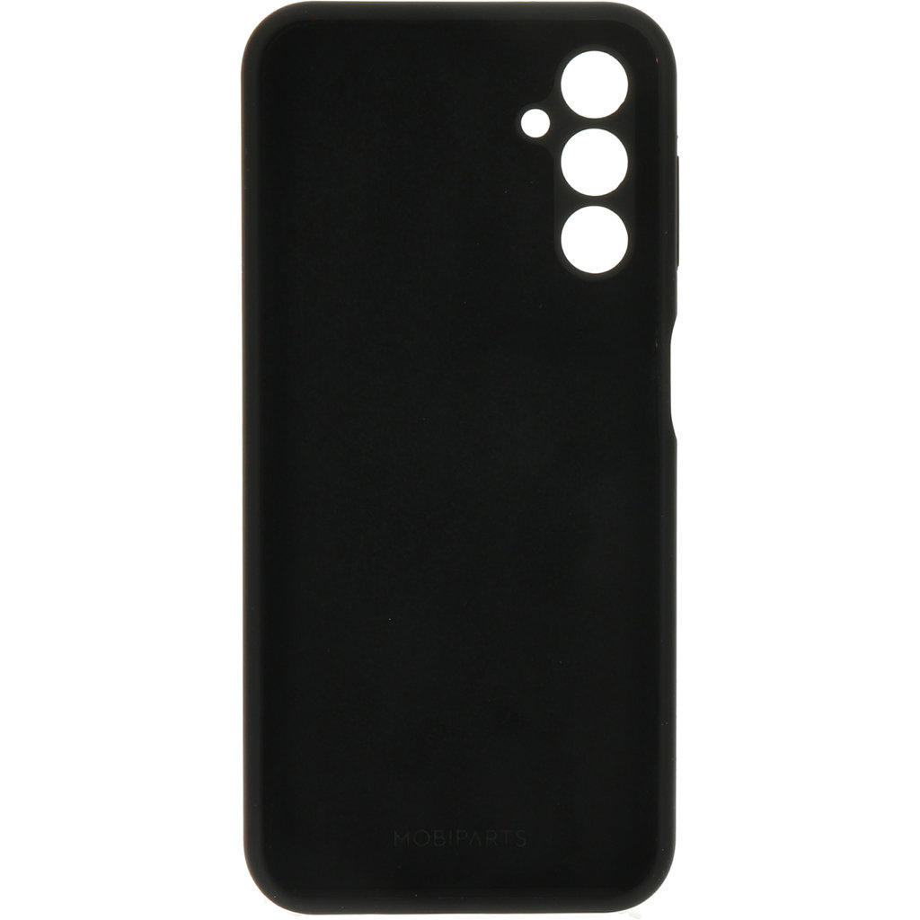 Mobiparts Mobiparts Siliconen Cover voor Samsung Galaxy A14 4G/5G - Zwart