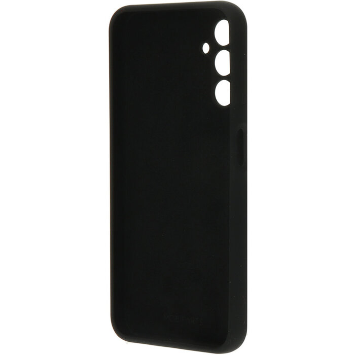 Mobiparts Mobiparts Siliconen Cover voor Samsung Galaxy A14 4G/5G - Zwart