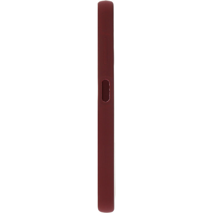 Mobiparts Mobiparts Siliconen Cover voor Samsung Galaxy A14 5G - Plum Red