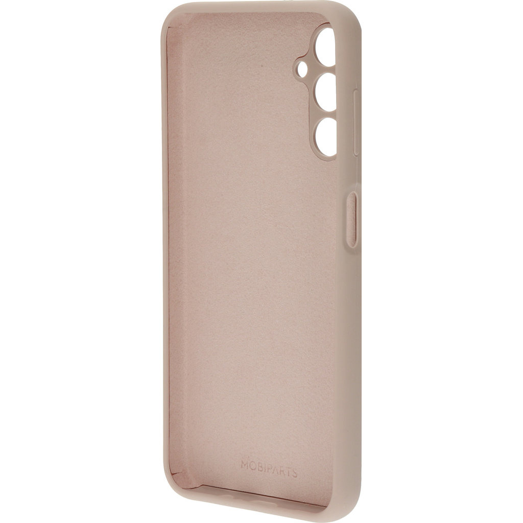 Mobiparts Mobiparts Siliconen Cover voor Samsung Galaxy A14 5G - Soft Salmon