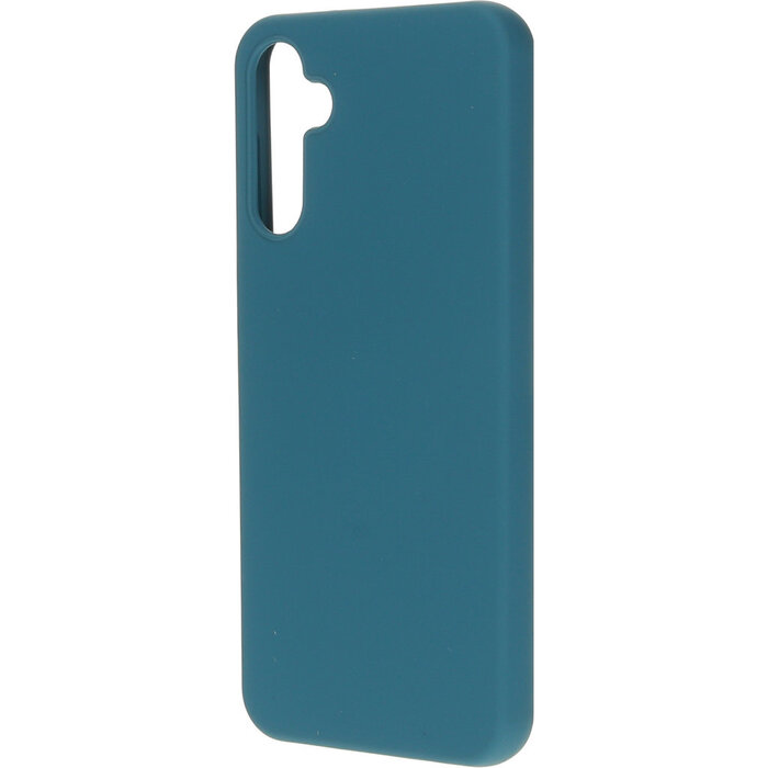 Mobiparts Mobiparts Siliconen Cover voor Samsung Galaxy A14 4G/5G - Blueberry Blue