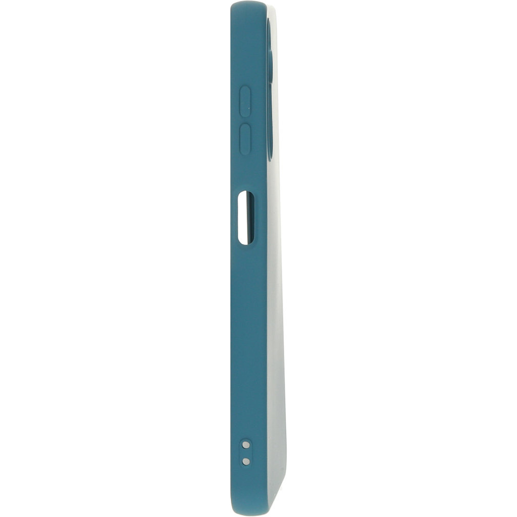 Mobiparts Mobiparts Siliconen Cover voor Samsung Galaxy A14 4G/5G - Blueberry Blue