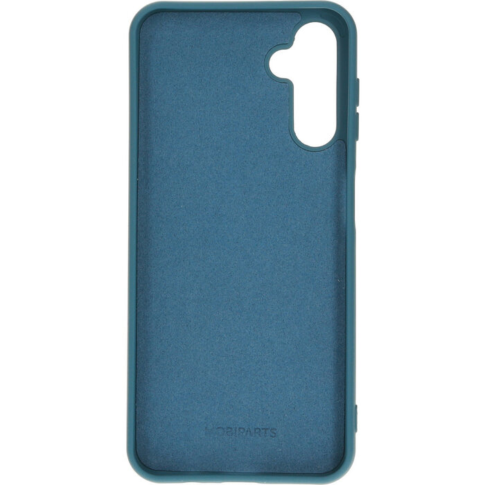 Mobiparts Mobiparts Siliconen Cover voor Samsung Galaxy A14 4G/5G - Blueberry Blue