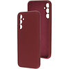Mobiparts Mobiparts Siliconen Backcover voor Samsung Galaxy A34 5G - Plum Red
