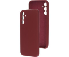 Mobiparts Mobiparts Siliconen Backcover voor Samsung Galaxy A34 5G - Plum Red