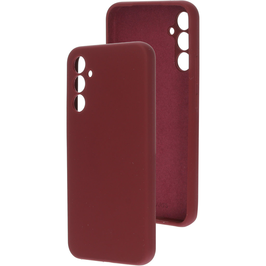 Mobiparts Mobiparts Siliconen Backcover voor Samsung Galaxy A34 5G - Plum Red