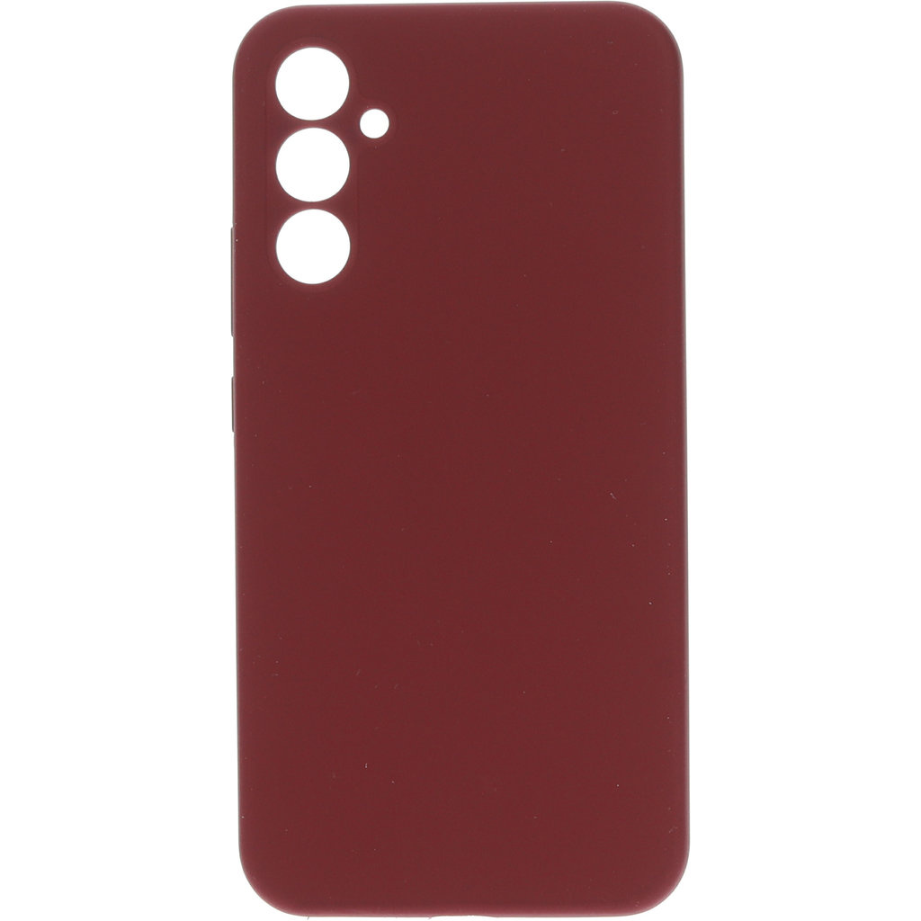 Mobiparts Mobiparts Siliconen Backcover voor Samsung Galaxy A34 5G - Plum Red