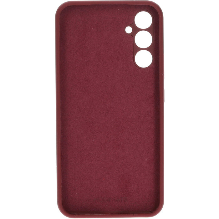 Mobiparts Mobiparts Siliconen Backcover voor Samsung Galaxy A34 5G - Plum Red