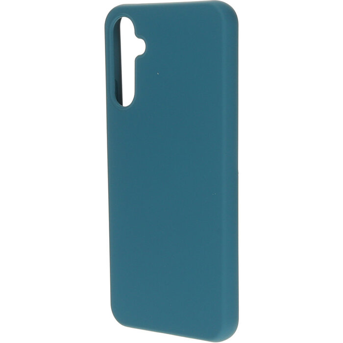 Mobiparts Mobiparts Siliconen Cover voor Samsung Galaxy A34 5G - Blueberry Blue