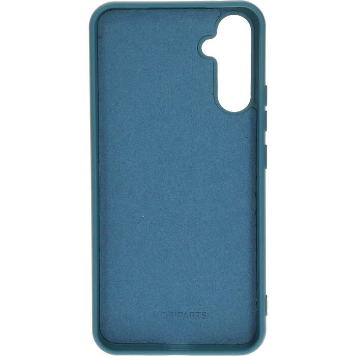 Mobiparts Mobiparts Siliconen Cover voor Samsung Galaxy A34 5G - Blueberry Blue