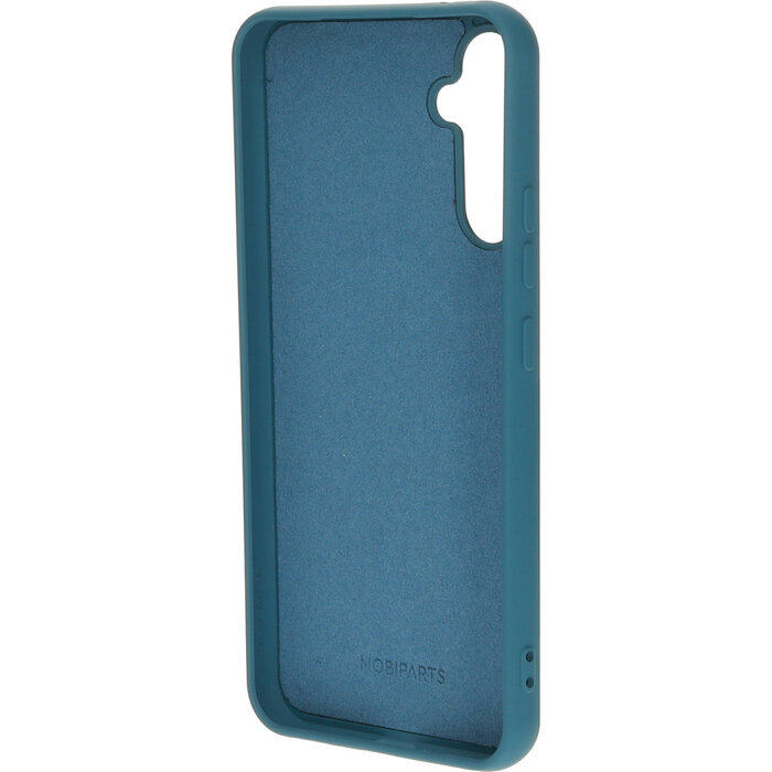 Mobiparts Mobiparts Siliconen Cover voor Samsung Galaxy A34 5G - Blueberry Blue