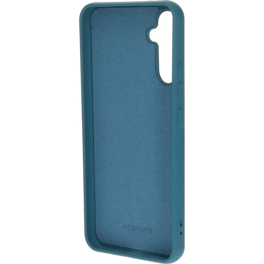 Mobiparts Mobiparts Silicone Cover Samsung Galaxy A34 5G (2023) Blueberry Blue