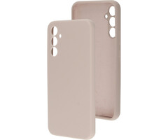 Mobiparts Mobiparts Siliconen Cover voor Samsung Galaxy A34 5G - Soft Salmon
