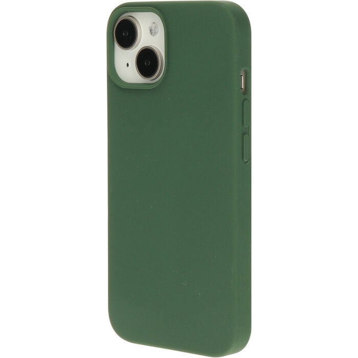 Mobiparts Mobiparts Silicone Cover voor iPhone 14 - Forest Green
