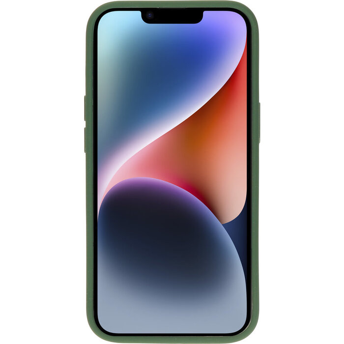 Mobiparts Mobiparts Silicone Cover Apple iPhone 14 Forest Green