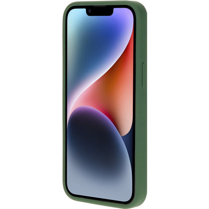 Mobiparts Mobiparts Silicone Cover voor iPhone 14 - Forest Green
