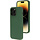 Mobiparts Silicone Cover voor Apple iPhone 14 Pro - Forest Green