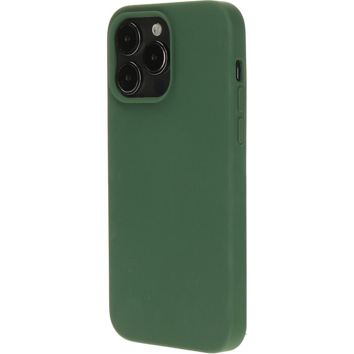 Mobiparts Mobiparts Silicone Cover voor Apple iPhone 14 Pro - Forest Green